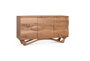 GINER Y COLOMER Buffet artisanal en bois d'acacia 140 cm